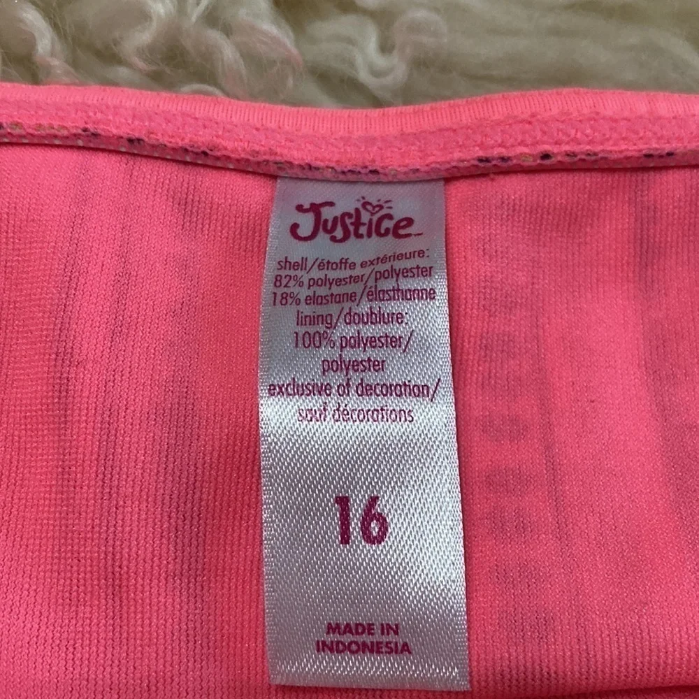 Justice size 16 swim suit